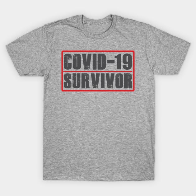 Corona Covid-19 Survivor T-Shirt by SheepDog